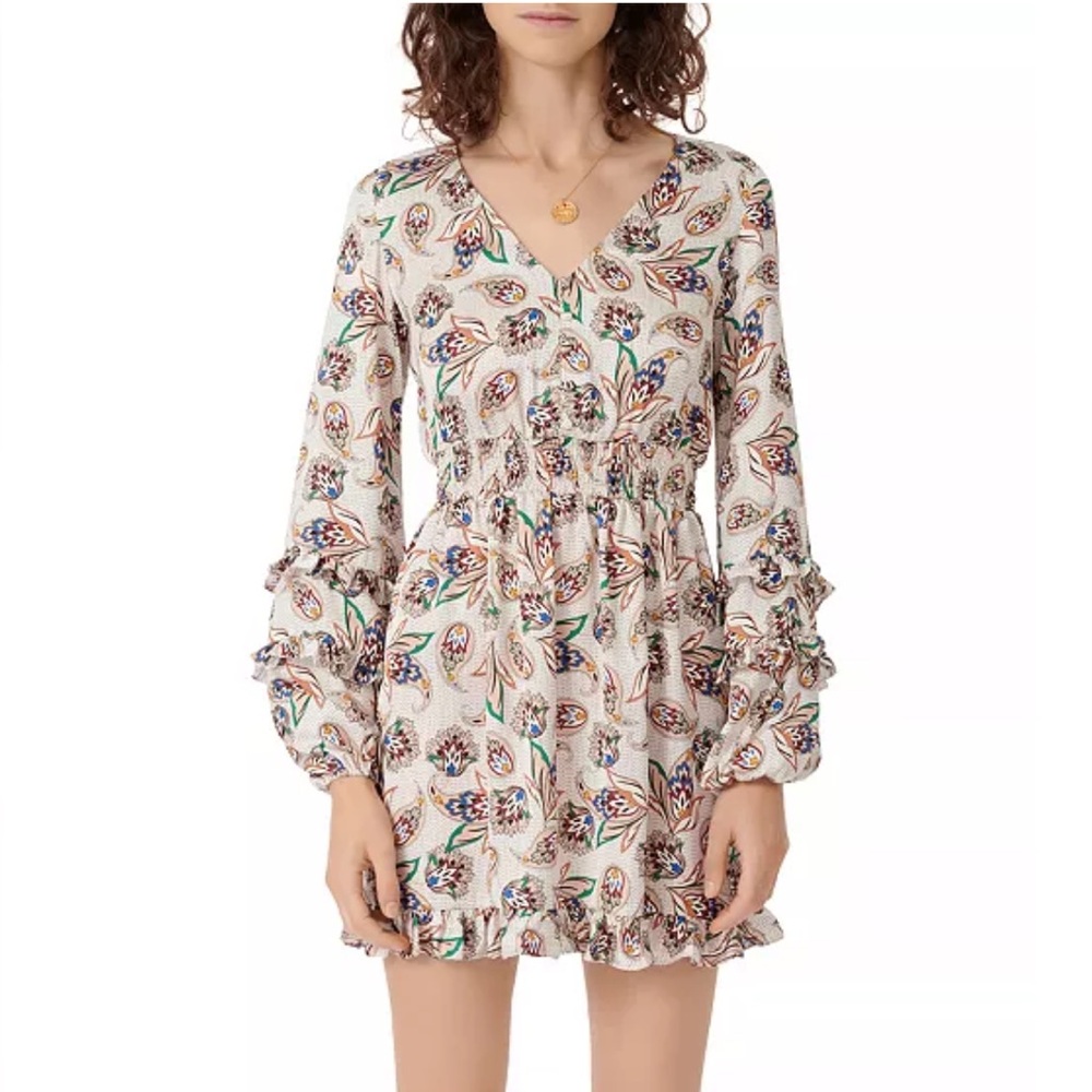 Maje Risley Satin Mini Dress 🤩 NWT